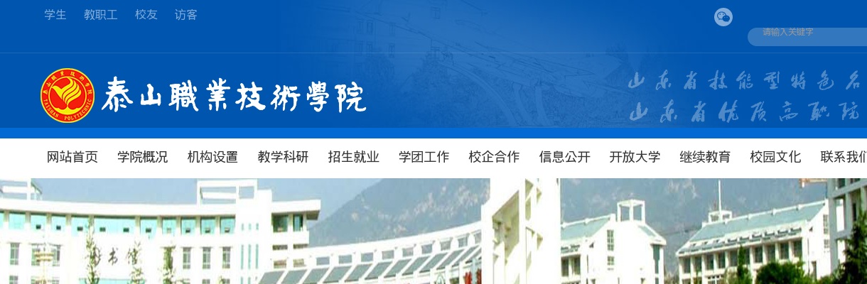 2025年泰山职业技术学院公开招聘面试资格审查公告 图片